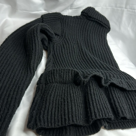 LEAVE & VIOLA Large Black Long Sleeve Sweater ~NWT - Picture 11 of 11